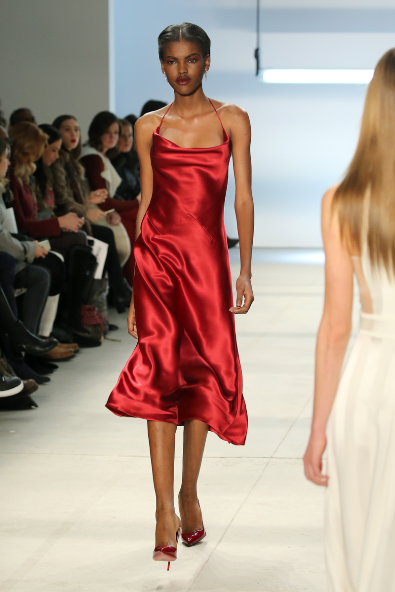 A lady in red: Cushnie Et Ochs, New York, February 2016Neilson Barnard/Getty Images for NYFW: The Shows